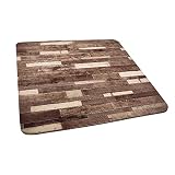 Wooden tablecloth, Wall Floor Textured Planks Panels Picture Art Print Grain Cottage Lodge Hardwood