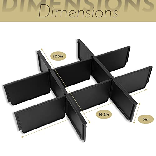 48-22-8473 Drawer Dividers Compatible with 3-Drawer Tool Box, 8-Pieces Quick-Adjust Dividers Set Allows for Customized Storage-2 Long Dividers & 6 Short Dividers - Thumbnail 2