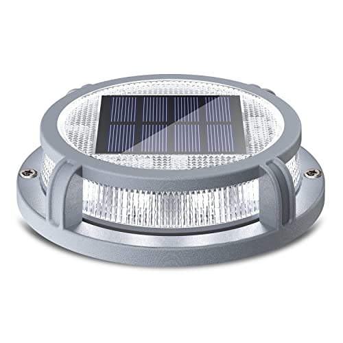 SIEDiNLAR Solar Deck Lights Outdoor 2 Modes 16 LEDs