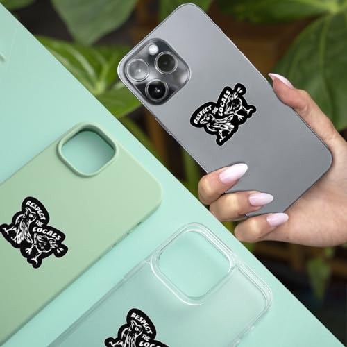 Calcomanías impermeables de cuervos graciosos, pegatinas de coche y parachoques 6
