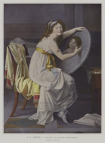 Tableaux peinture sur toile portrait Vigée Lebrun David déco chambre 60x90