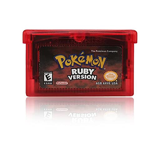 Game Card is suitable for Gameboy GBA game card,Compatible Nintendo GBA game card-Compatible with Pokemon/Pokemon game card (RUBY US Version)