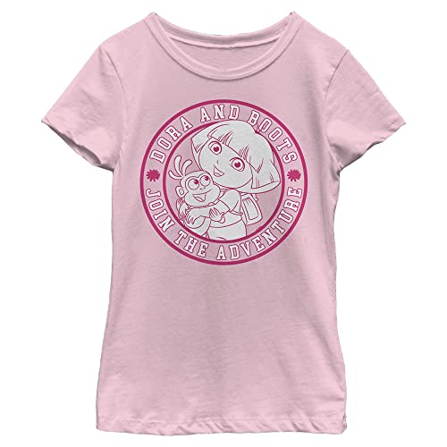 Nickelodeon Explorer Join Dora Girls Short Sleeve Tee Shirt