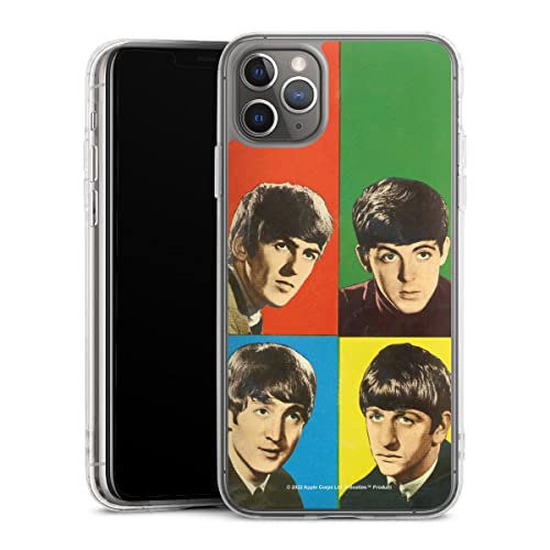 DeinDesign Coque magnétique Coque avec MagSafe Compatible avec Apple iPhone 11 Pro Max Rock ‘n’ Roll Visages The Beatles - Les Beatles, Paul McCartney, John Lennon, RIngo Starr, George Harrison DeinDesign Coque magnétique Coque avec MagSafe Compatible avec Apple iPhone 11 Pro Max Rock 'n' Roll Visages The Beatles