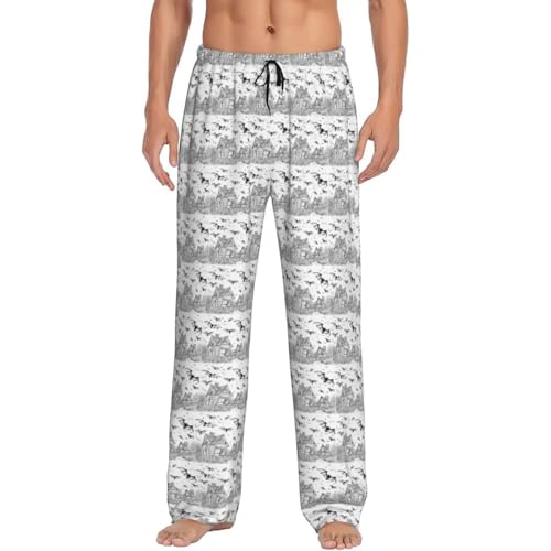 Pantalon de pyjama chauves-souris d'Halloween pour des moments de détente confortables chez soi