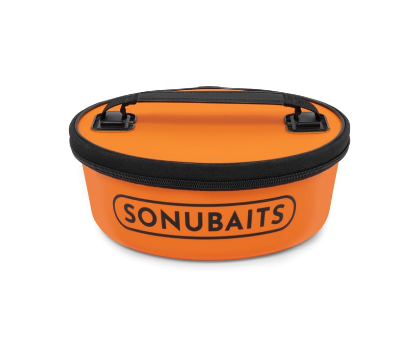 Sonubaits EVA Mixing Bowl/Bucket Insert 5L | with Heavy-Duty Zipped Lid