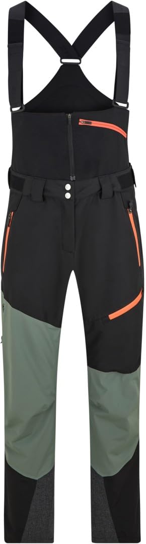 Ziener Tresa BIB Hose 2024 Black/Green mud