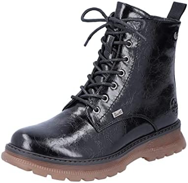 Rieker Laarsjes Dames Rieker Dames Korte Laarzen Mat Zwart