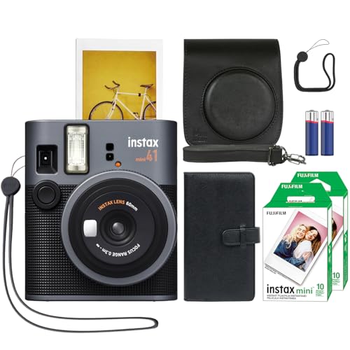 Fujifilm Instax Mini 41 Instant Film Camera Bundle