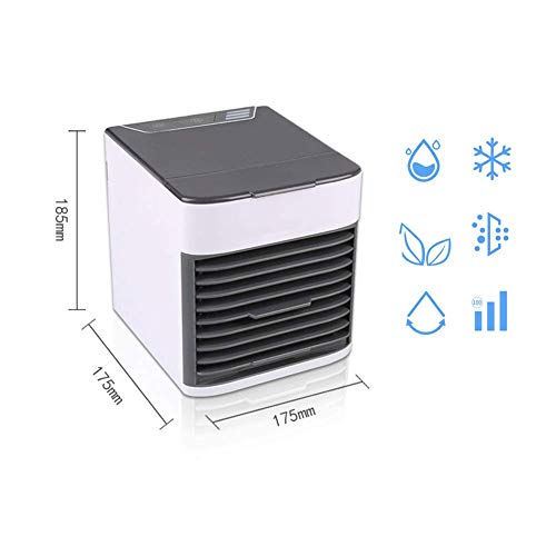 Mobile Klimagerät, Luftkühler mit Ventilator Klimaanlage Leise Luftbefeuchtung Klima Anlage Stufen Aircooler