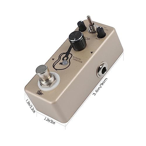 Iset Acoustic Simulator Guitar Effect Pedal thumb #1