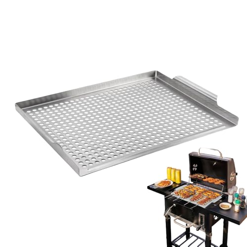 para Parrilla - De Acero Inoxidable Para Barbacoa | Accesorios de Cocina Herramienta para Barbacoa Estufa Camping Autocaravana Fiesta Cenas Familiares