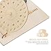 Baluue DIY Sundial Clock Kit Wooden Scientific Model Educational Toy for Kids Solar Shadow Time Learning Activity