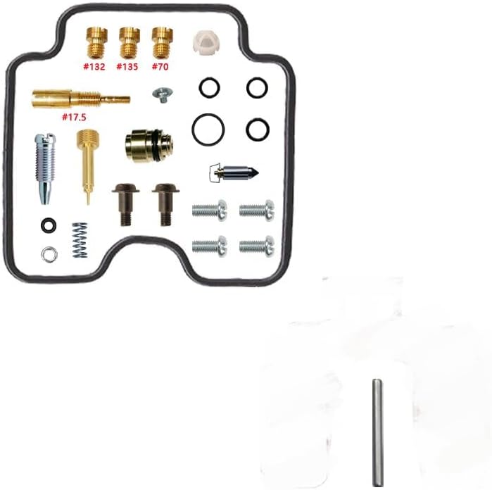 GRIZZLY ATV450 YFM450FWAN YFM450 motorcycle carburetor repair Kit 2007-2016 YFM 450 FWAN carburetor rebuild kit (repair kit,float,plunger,aircut)