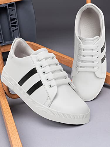 Image of ANTOX Introduce You A Regular Comfortable Striped Casuals for Women's /Ladies /Girl's Sneakers for Women