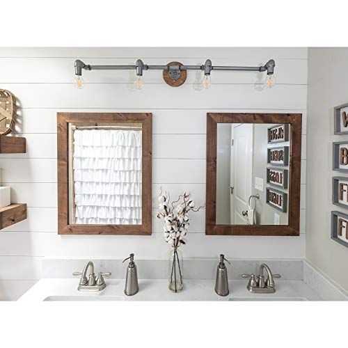 Drakestone Designs Bathroom Vanity Mirror, Modern Farmhouse, 24x31 inches - Image 7