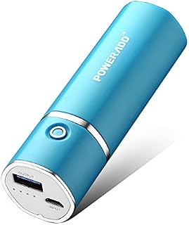 [Upgraded] POWERADD Slim 2 Most Compact 5000mAh External Battery 2.1A Ouput Portable Charger