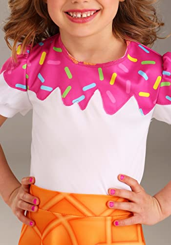 Disfraz de Cono de Helado para Niñas Toddler miniatura 5