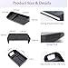 JDMCAR 3PCS Center Console Organizer Tray Set Compatible with Toyota RAV4 2019-2025 and 2021-2025 RAV4 Prime Insert Three Storage Box, Dash Center Console Tray (Only Fit 8'' Multimedia Display)