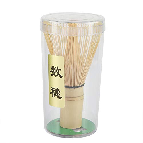 Bamboo Tea Whisk, 54-100 Prongs Reusable Natural Bamboo Green Tea Powder Whisk - Image 2