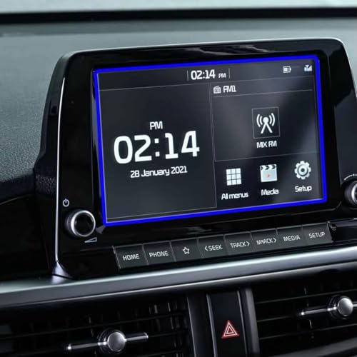Film protecteur écran Kia Picanto 2021 vitre tactile GPS infodivertissement 8"