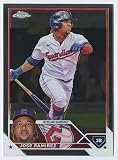 2023 Topps Chrome #38 Jose Ramirez Cleveland Guardians MLB Baseball Trading Card