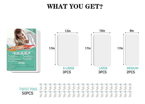 FTSTC 8 protetores de móveis de gatos, dissuasor de arranhões transparente para gatos, protetor de s