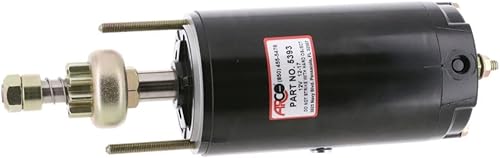 Arco Starting & Charging 5393 Arrancador fuera de borda para ChryslerForce 70-150 HP, engranaje de accionamiento de 9 dientes