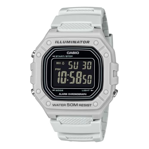 Image of Casio Youth W-218H-8BVDF Digital Black Dial Unisex (D395)