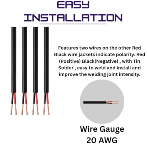 Image of WIRESLAB Combo Pack of 5 BNC Connectors with Copper Wire and 5 DC Power Pigtail Male Cables, 2.5mm Barrel Jack, for CCTV Camera, DVR (5 pcs each, total 10 pcs)