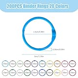 Zoom IMG-1 qumeney 200 anelli di rilegatura Zoom IMG-1 qumeney 200 anelli di rilegatura