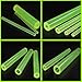 Translucent Polyurethane Hollow Rod 500mm Length PU Tube Rubber Rods Spring Bar Elastic Round Stick ID 6mm 8mm 10mm For Anti Vibration Shock Absorption Industrial Machinery DIY Projects(70*10*500mm)