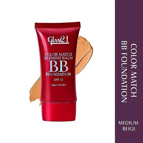 Image of Glam21 Perfect Finish Kit | Concealer, BB Foundation & Duo Finish Compact Powder | Face Makeup Combo | Smooth Natural Finish | Combo Pack of 3