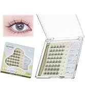 Amazon | KiraWink つけまつげ のり不要 部分つけまつげ のり付き