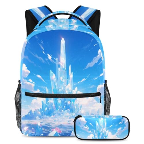 Sac d'école enfants avion bleu pour ranger toutes les affaires