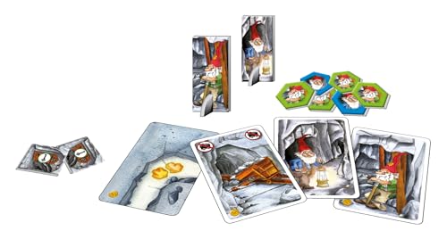 GIGAMIC- Jeu de Cartes-Saboteur : Le Duel, AMSLD, 8 ans to 99 ans, D'or