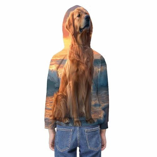 Sweat à capuche imprimé 3D graphisme haute définition pull premium moderne - 6