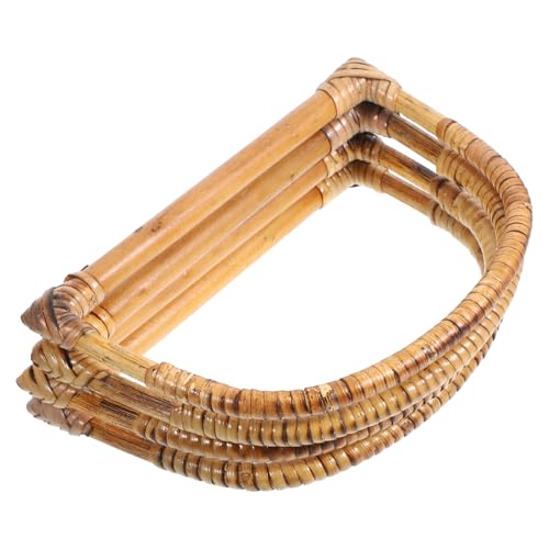 Uonlytech 4 Pièces Anses en Plastique Robustes Fabrication de Paquet à Main Vintage, Résistantes et Faciles à Utiliser pour Projets DIY D'artisanat Couleur Aléatoire