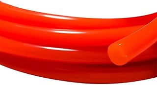 1M/3M/5M Red Color Connectable PU Polyurethane Circular Belt Circular Belt Smooth Surface O-Shaped Industrial Circular Transmission Belt (Size : 3Meters, Color : 15mm)