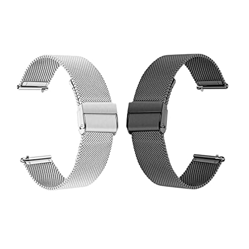 Correa de Reloj Malla Milanesa, 10 12 13 14 15 16 17 18 19 20 21 22mm Correa...