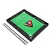Haokaini Mini Mesa de Billar Juegos Interactivos para Padres E Hijos Billar de Mesa Mini Juego de Billar Juegos Familiares Portátiles para La Familia Fiestas Campamentos Viajes por Carretera
