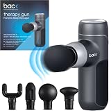Back Therapy Gun, Portable Mini Muscle Massage Gun - Handheld Deep Tissue Percussion Electric Massag