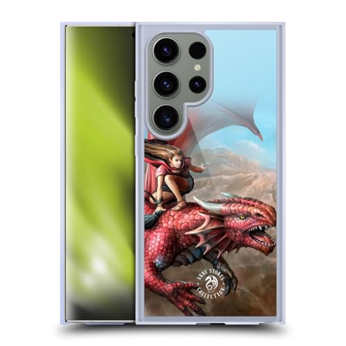 Coque silicone Samsung S24 Ultra Anne Stokes Dragons finition haut de gamme compatible MagSafe