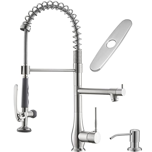 GIMILI Dual Nozzle Commercial Faucet