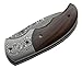 Boker 01MB178DAM Magnum Damascus Stubby Pocket Knife with 2 3/8 in. Blade, Brown