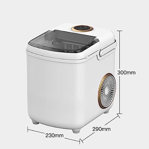 Fabricadora de hielo de encimera GRFIT 15kg para hogar miniatura 2
