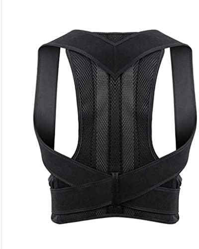 Correcteur de posture arrière réglable pour maintien du dos et soulagement clavicule unisexe M