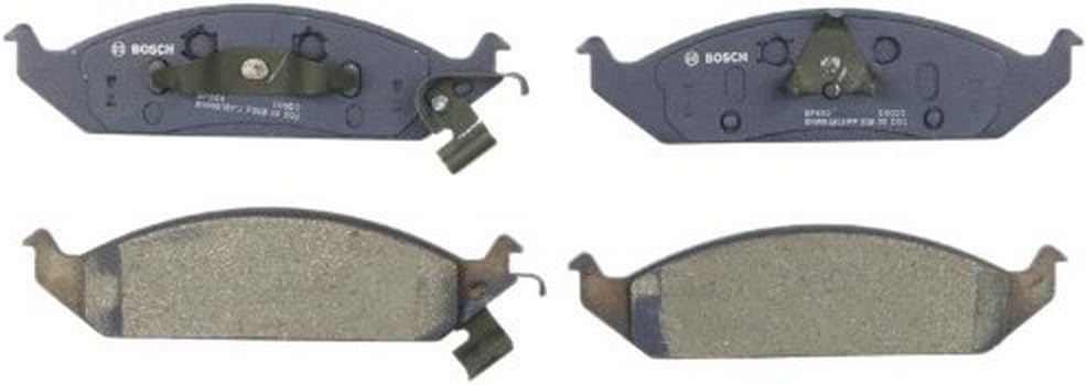 BOSCH BP650 QuietCast Premium Semi-Metallic Disc Brake Pad Set - Compatible with Select Chrysler Cirrus, Sebring; Dodge Stratus; Plymouth Breeze; FRONT
