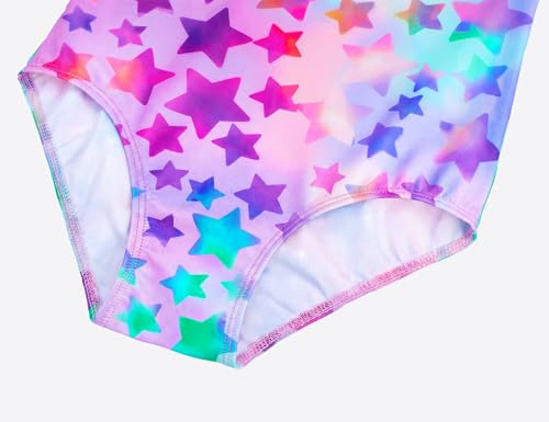 Image of Girls Swimsuits One-Piece Bathing Suits Multicolor Kids Sport Summer Beach Swimwear for 2-10 Years Old