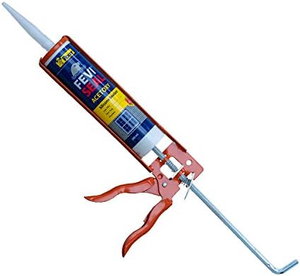 Dr.Fixit Applicator Gun + Silicone Sealant (White)